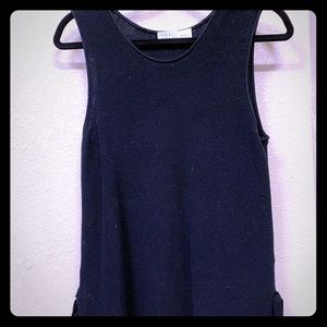 Time And Tru Black Tank